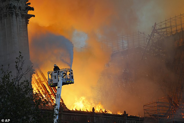 Notre Dame Cathedral was devastated by a fire in April 2019 and French President Emmanuel Macron vowed to rebuild it.