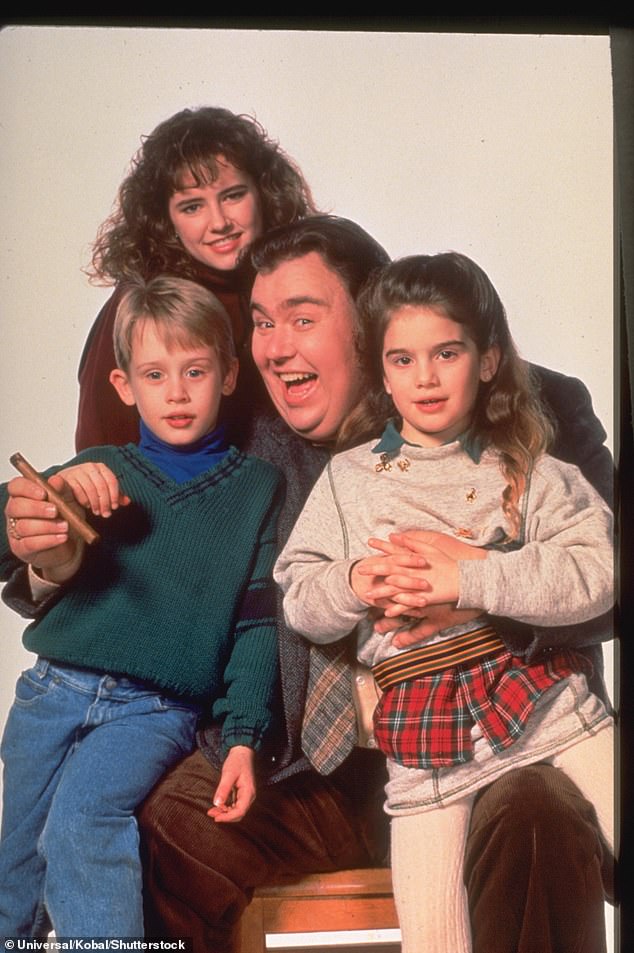 Gaby starred alongside Macaulay Culkin (left), Jean Kelly (center back) and John Candy (center) in Uncle Buck.