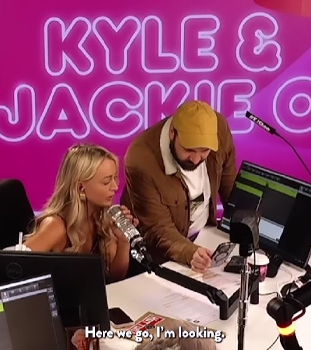 The radio queen, 49, was talking about the upcoming iPhone update on The Kyle and Jackie O Show, which will allow users to control apps with eye movements. Henderson was absolutely shocked and immediately demanded a demonstration.