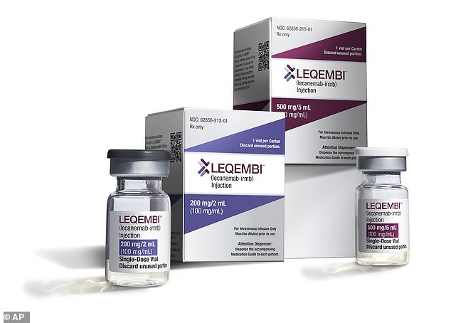 Regulators are expected to rule on the Alzheimer's drug lecanemab (pictured) in the coming weeks and another donanemab later this year.