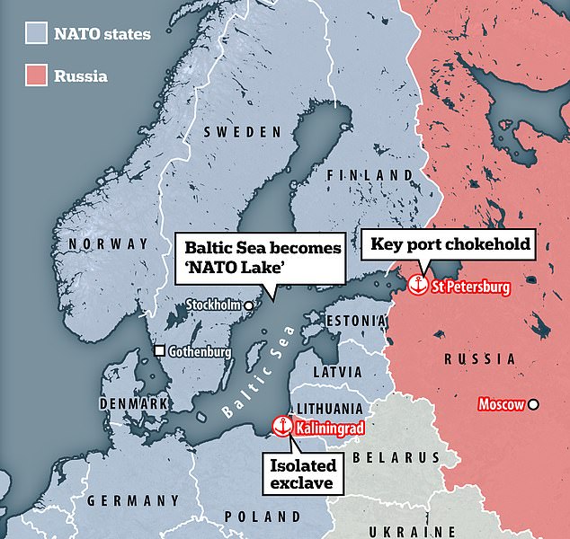 Sweden has joined the BALTOPS exercises for the first time after joining the security bloc, a move that some analysts say turned the Baltic Sea into a 