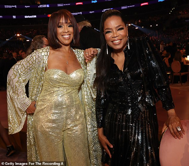 The women's friendship goes back decades; photographed at the 2024 Grammys