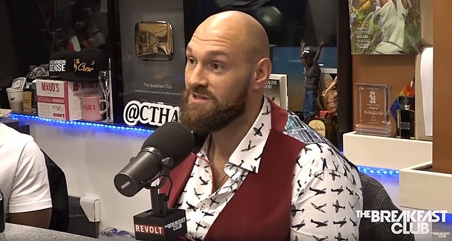 Fury admitted in 2018 that alcohol had a negative effect on his mental health and led him to contemplate suicide.