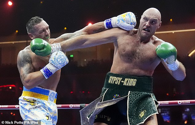 Usyk mocked that statement when he took down Fury and outpointed him.