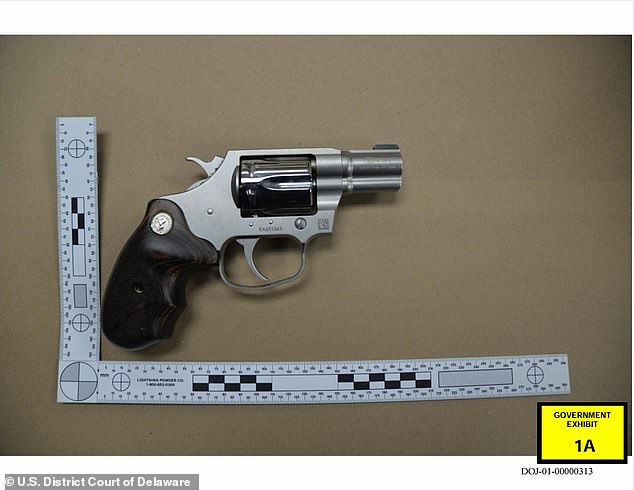 The Colt Cobra revolver that Hunter Biden purchased on October 12, 2018