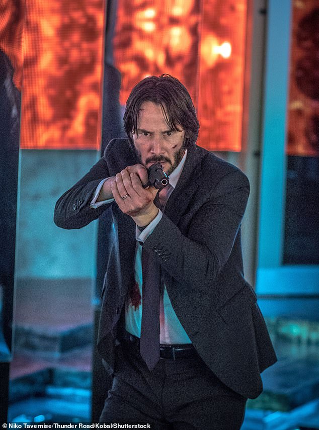 The app bears a striking similarity to the one used in the popular Hollywood hit John Wick, starring Keanu Reeves.