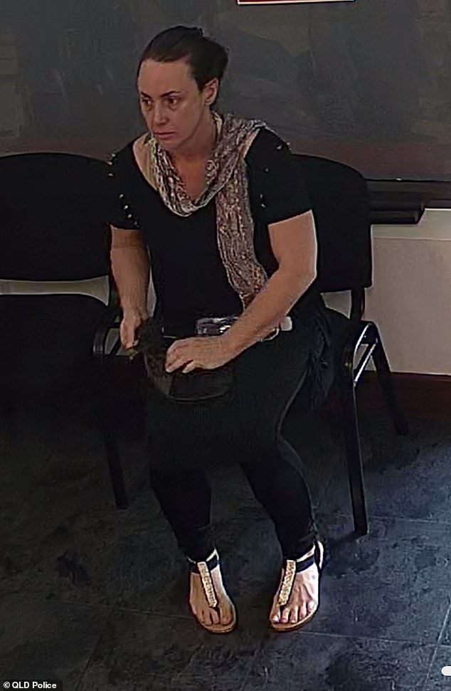 Ms McGain (pictured) left the property in Woodwark without any of her personal belongings, including her phone or bank vehicle.