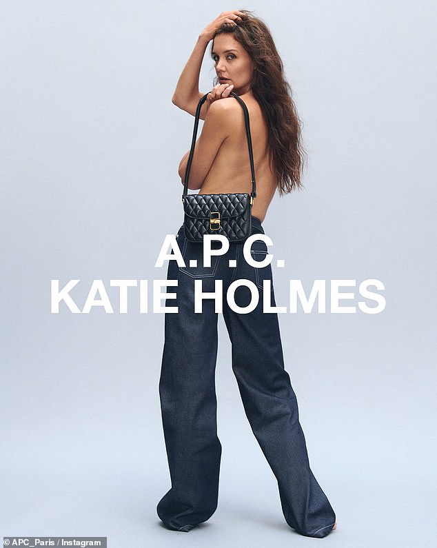 Katie's steal-worthy style could be one of the reasons she was asked to partner with French brand APC.