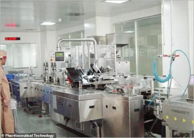 Pictured above is the factory run by Kilitch Healthcare India Limited, which made eye drops that were sold in stores like CVS, where they also carried the company's label.