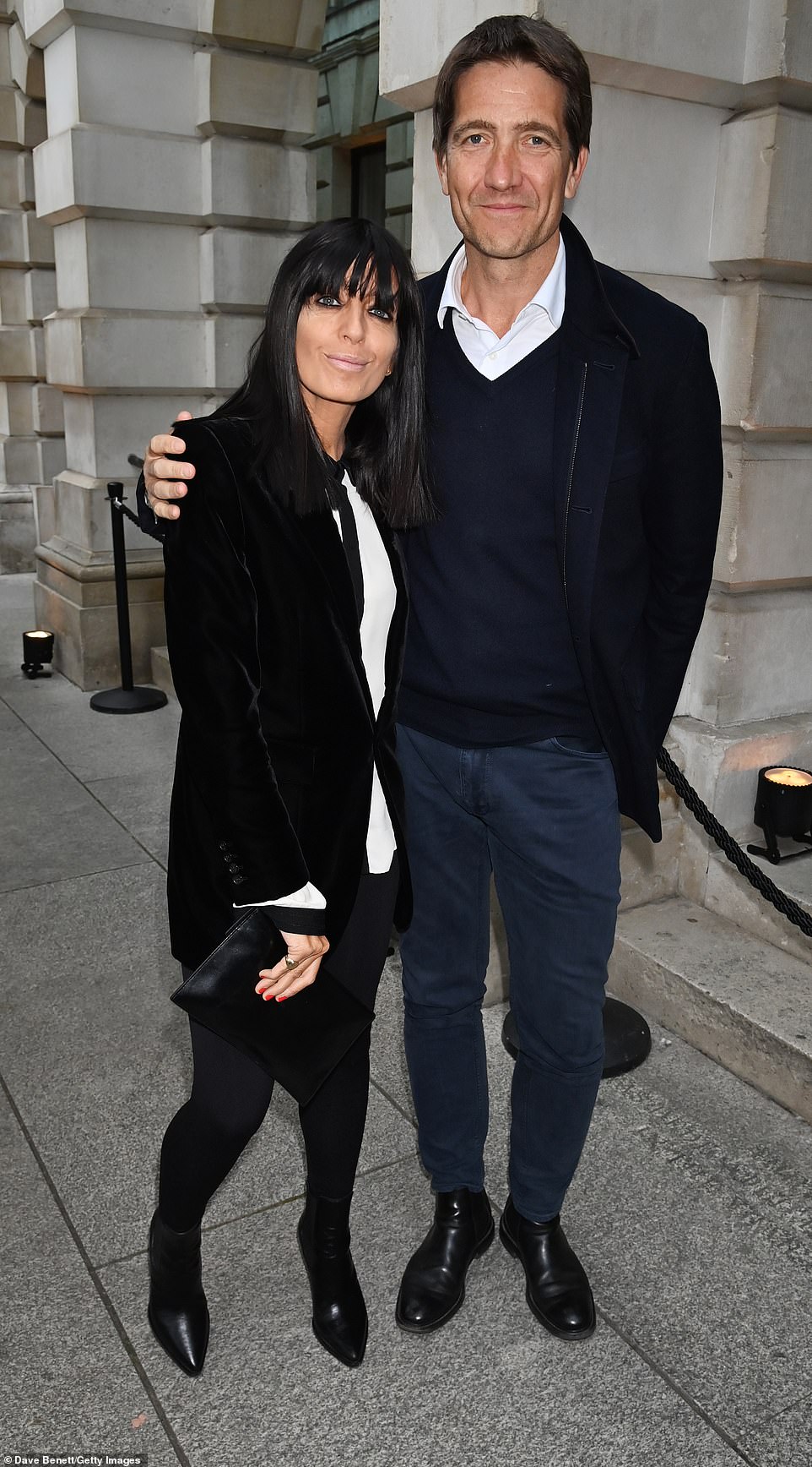 Clauida made a rare public appearance with her husband Kris Thykier, with whom she shares son Jake, 21, and daughter Matilda, 18.