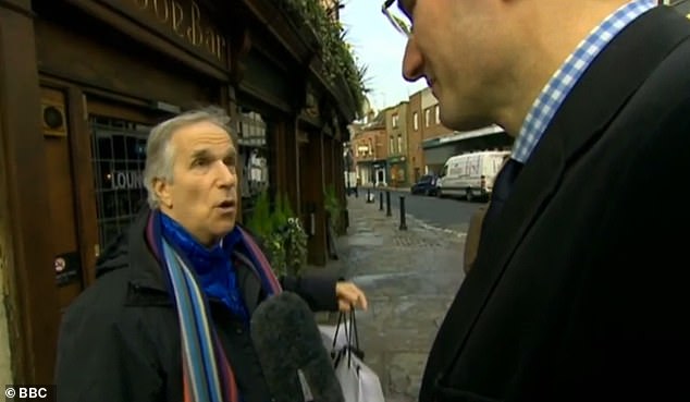 In 2013, Henry was involved in a similar situation when a BBC reporter asked Londoners what they thought about the new runway at Heathrow Airport.