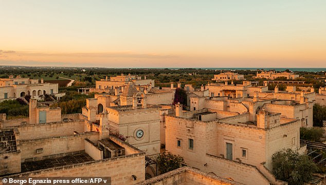 Borgo Egnazia is an entire medieval-style city and cost 160 million dollars to build. It hosted Justin Timberlake's wedding to Jessica Biel. Host the G7 leaders.