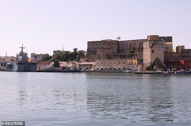 The first G7 dinner will be held at the Castello Federiciano