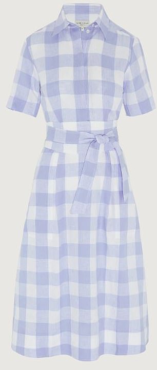 Checkered dress, £295, jasper conran.com