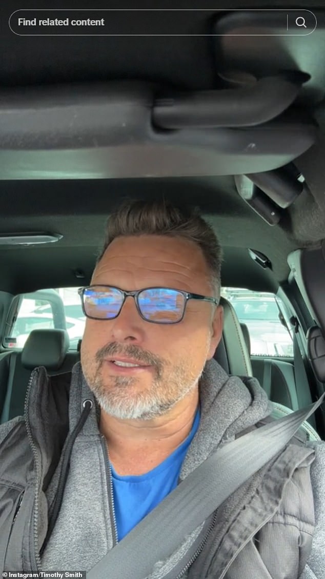 Tim shared a video on his TikTok page on Sunday, urging his own fans to cut ties with people who don't 'respect' their time, as he and Lucinda unfollowed each other on Instagram.