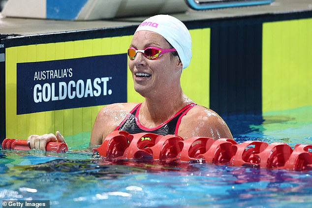 The 32-year-old will compete in the 200m backstroke final at the Australian Olympic Swimming Trials.