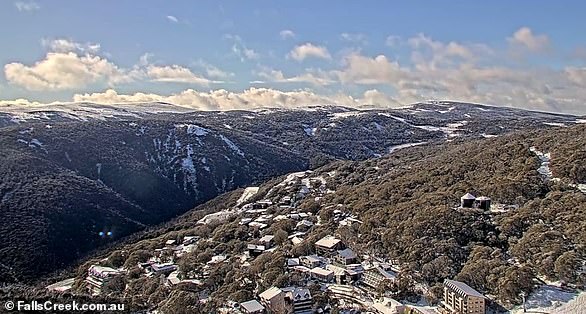 Falls Creek is looking beautiful this morning after the Victorian ski resort reported 17cm of fresh snow.