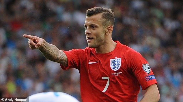 Wilshere, who played 34 caps for England between 2010 and 2016, named an attacking eleven