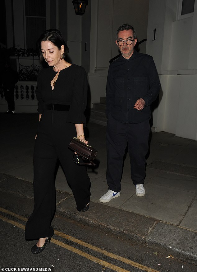 Photographer Mary McCartney was also at the party, and Kate was seen having dinner with her sister Stella earlier in the evening.