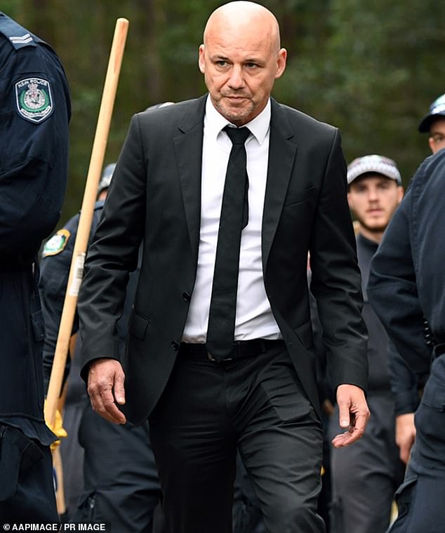 Gary Jubelin (above) as lead detective in Kendall searching with officers in 2018 for missing boy William Tyrrell