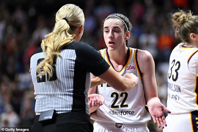 Clark has been subjected to brutal treatment on the court in her WNBA debut.