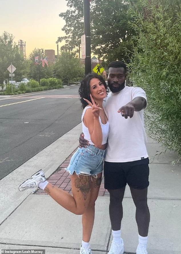 It's not just Mescal that sets the trend; While GAA players, including Linus Boidu Sayeh, pictured with a friend in New York City, also show off their thighs in the garment.