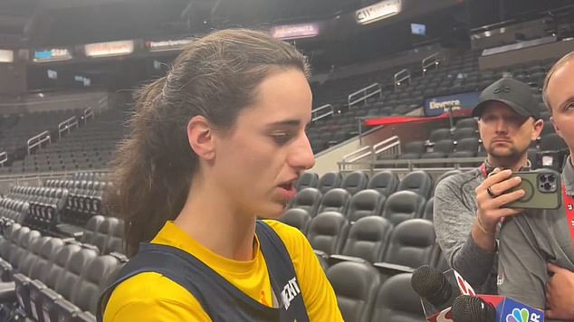 Caitlin Clark insists the furious debate over her every move in the WNBA is not a distraction