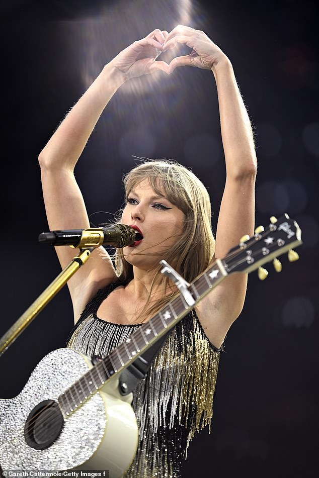 The 34-year-old singer began her three-day tour of the city and broke the all-time attendance record at the Anfield stadium, with 53,000 fans filling the stadium.