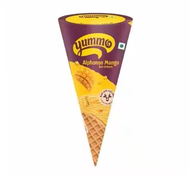 Pictured: A stock image of a Yummo ice cream cone.