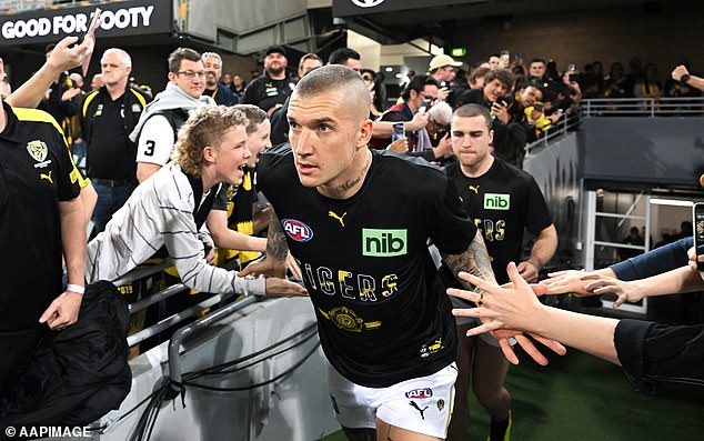 Thousands of Martin fans are expected to flood the MCG to celebrate their hero's milestone.