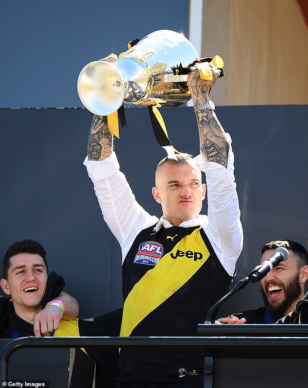 Martin became one of the greatest AFL players of all time at Richmond with his three titles and the 2017 Brownlow Medal.