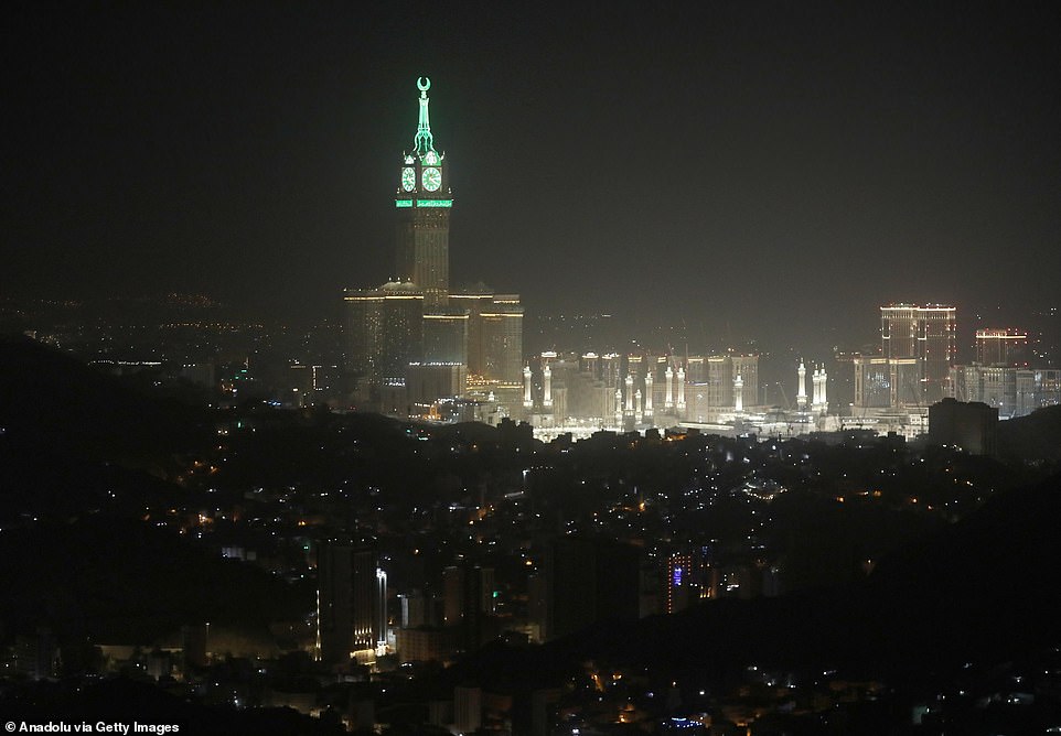 Muslim pilgrims visit al-Noor Mountain (Jabal al-Nour) where the Hira Cave is located and where the Prophet Muhammad received the first revelation, making it one of the most visited holy places by Muslims.