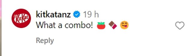 The Today show shared a funny clip of the food test on Instagram and fans quickly took to the comments section to share their thoughts. Most weren't fans, but the official KitKat ANZ website seemed to like it.