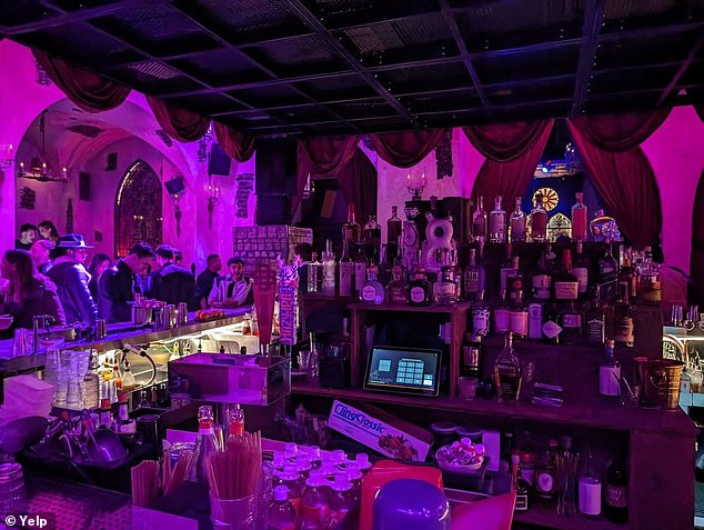 The General Hospital star had accepted a job at the extravagant new nightclub Sinners and Santos, known for its live DJs and cathedral-themed decor that includes large stained glass windows and spectacular views of the Los Angeles skyline.