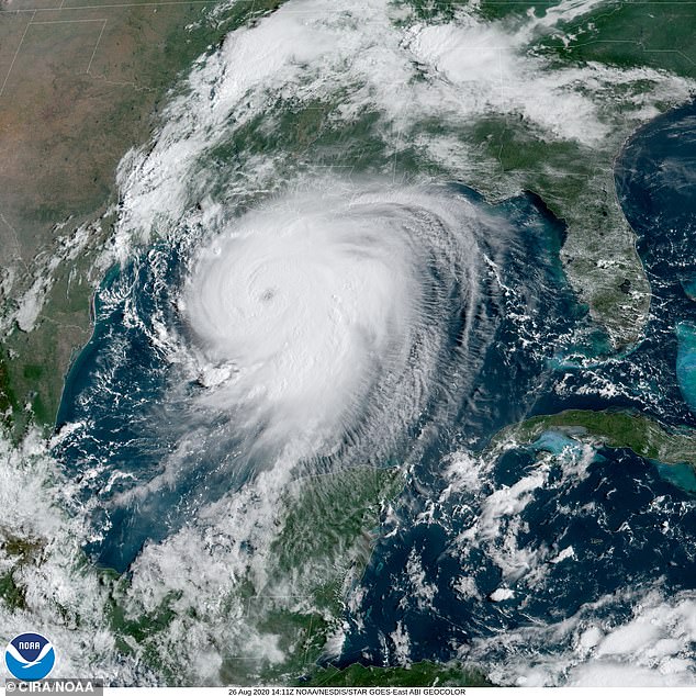 Hurricane season officially begins June 1, although tropical storms have formed earlier in recent years, prompting weather officials to consider moving up the start date. The image above shows 2020 Category Four Hurricane Laura as seen via satellite over the Gulf Coast.