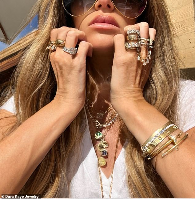 The combinations are endless when stacking rings, but achieving an intentional and harmonious look requires the help of a professional. Enter the bada** jeweler Dara Kaye