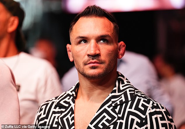 His long-awaited fight with Michael Chandler (pictured) will no longer take place on June 29.