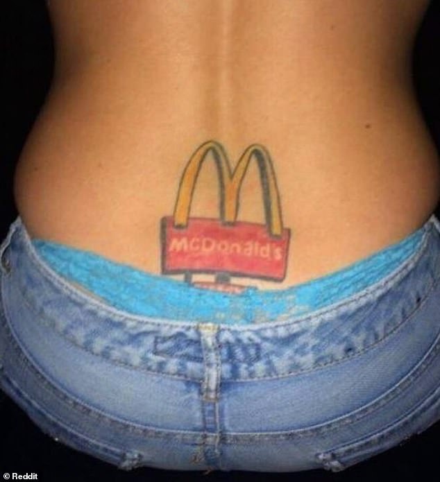 McNo loves it: a San Francisco woman who wanted to immortalize her love of the famous golden arches