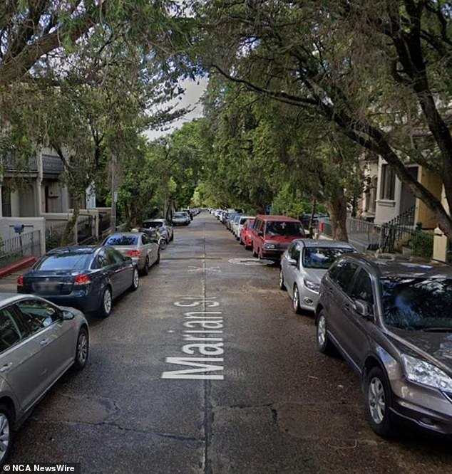 Marion St in Enmore where the ranger was hit is a very narrow street