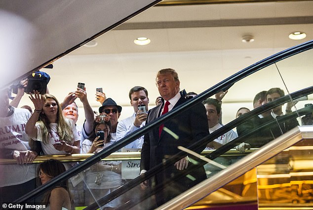 Nine years ago, Trump celebrated his birthday by riding down the golden escalator at Trump Tower in Manhattan to announce that he would run for president in 2016.