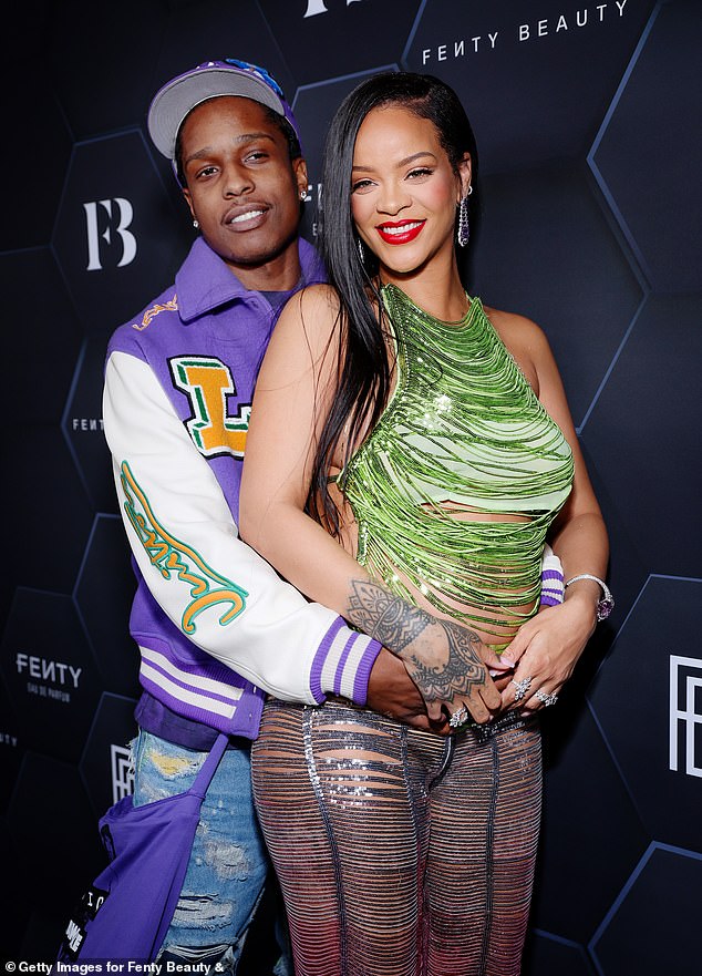 Additionally, she talked about her relationship with her partner A$AP Rocky and her desire to try to have a girl next; seen in November 2021