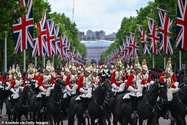 The Colonel's Review parade, which took place as part of last year's celebrations.