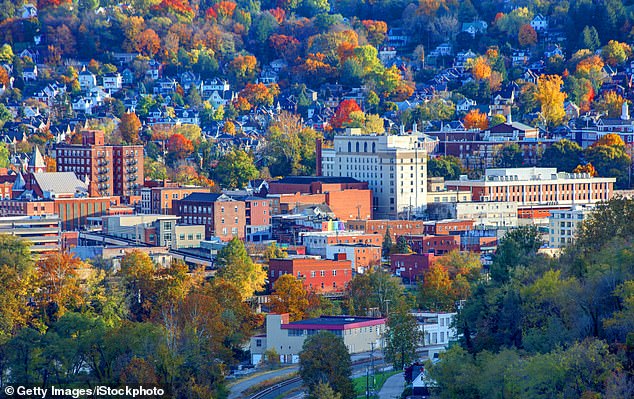 The Ascend West Virginia program offers $12,000 to remote workers moving to the Mountain State. Morgantown, above, offers additional incentives, bringing the total to $20,000