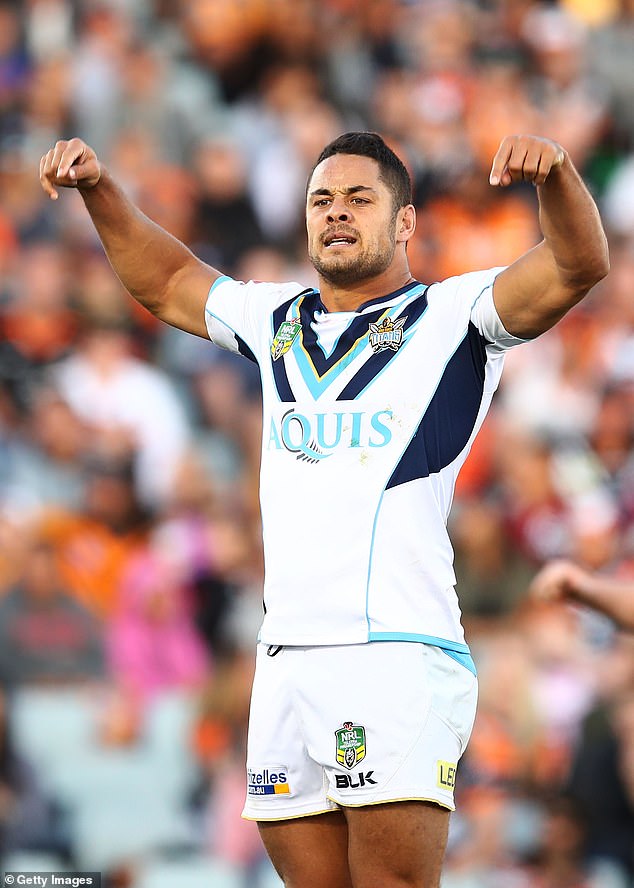 Hayne finished his NRL career with the Gold Coast Titans after a brief spell in the United States playing in the NFL.