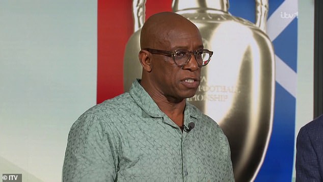 Ian Wright compared the striker to Ballon d'Or-winning Brazilian legend Kaka on Friday night.