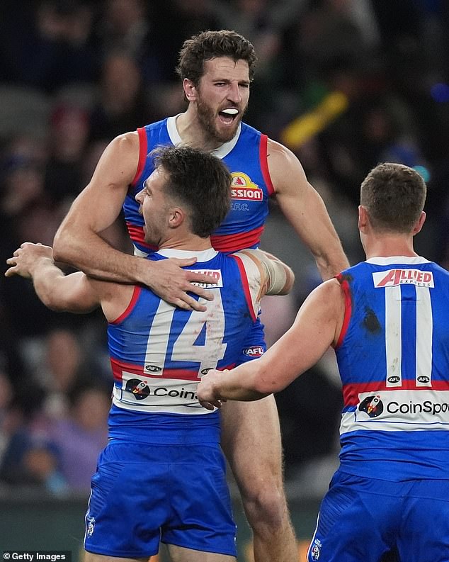 The goal came after the Bulldogs captain had been ill all week and missed training.