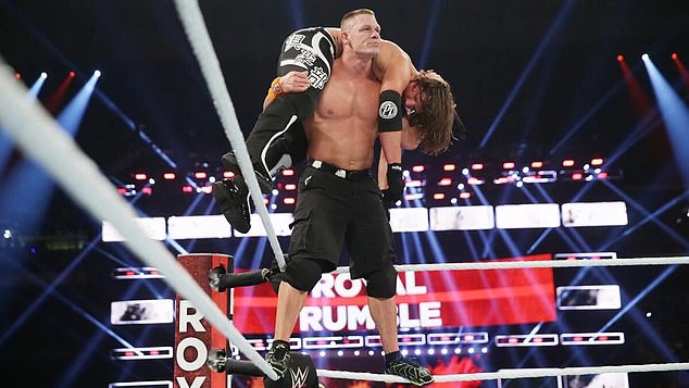 Cena defeated Styles in an all-time classic at the 2017 Royal Rumble