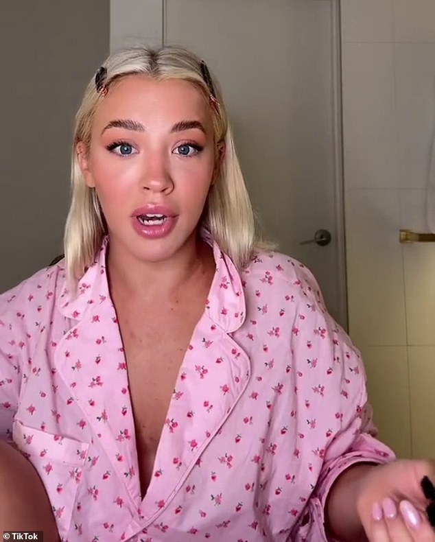 The little one's mother, Matt's ex, Tammy Hembrow (pictured), was not at the party.