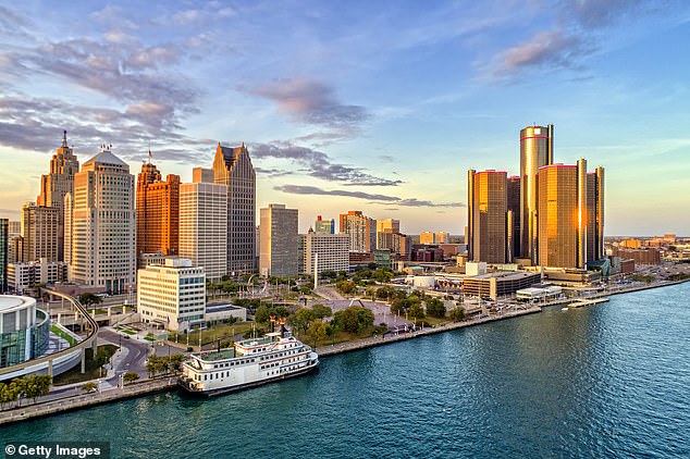 Fourth on the list is Detroit, Michigan, where 64 percent of homes cost less than the $200,000 threshold, with a median list price of just $90,000.