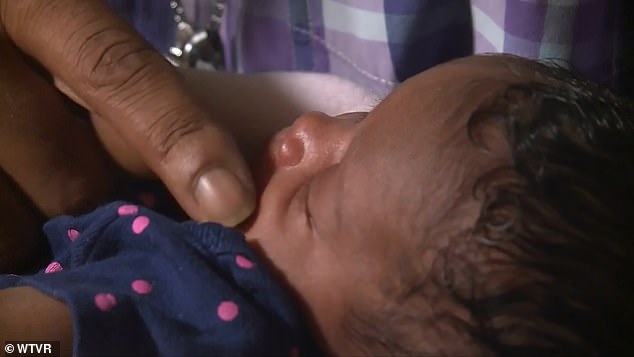 Baby Ayanna was born on April 30 and was a 'gift' and 'dream come true' for the parents